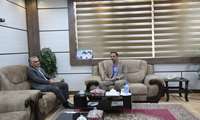 دیدار مدیرکل فرهنگ و ارشاد اسلامی استان بوشهر با فرماندار شهرستان جم
